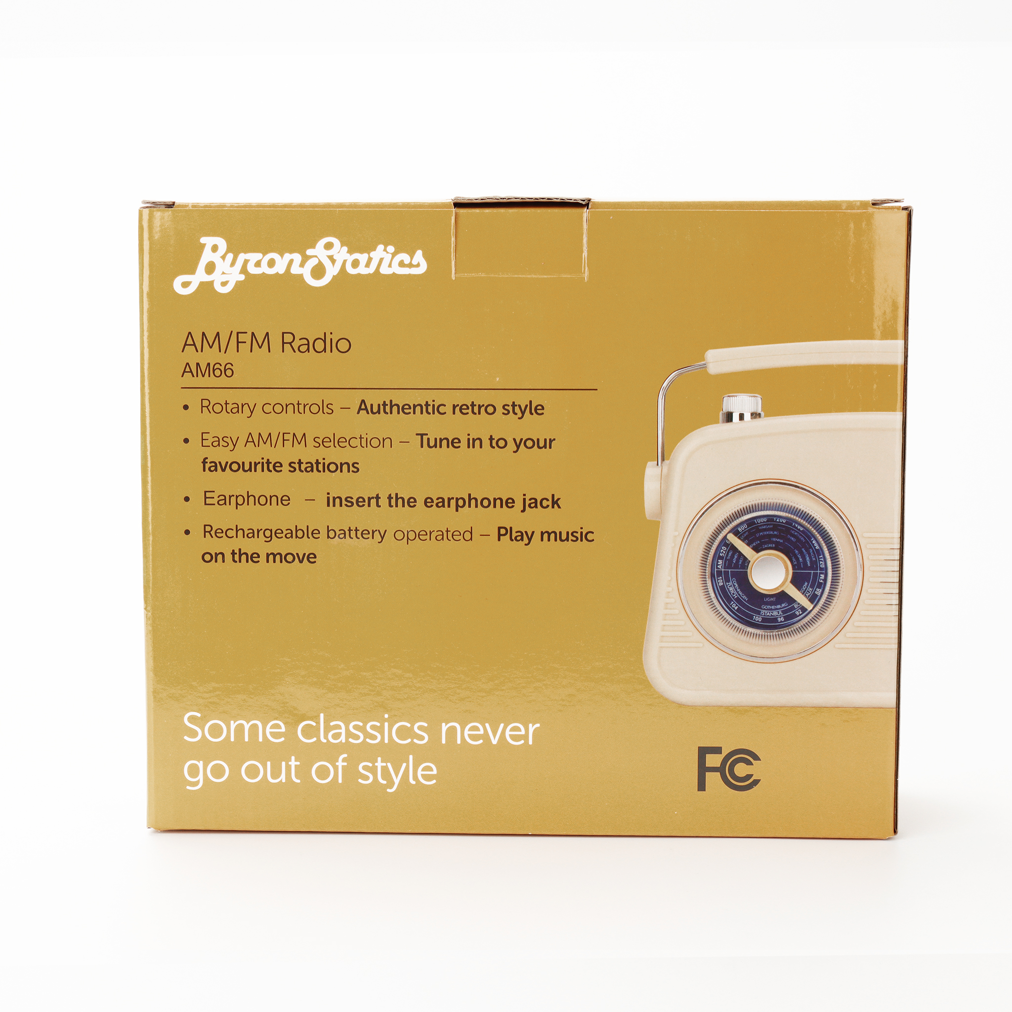 AM66 retail box back features