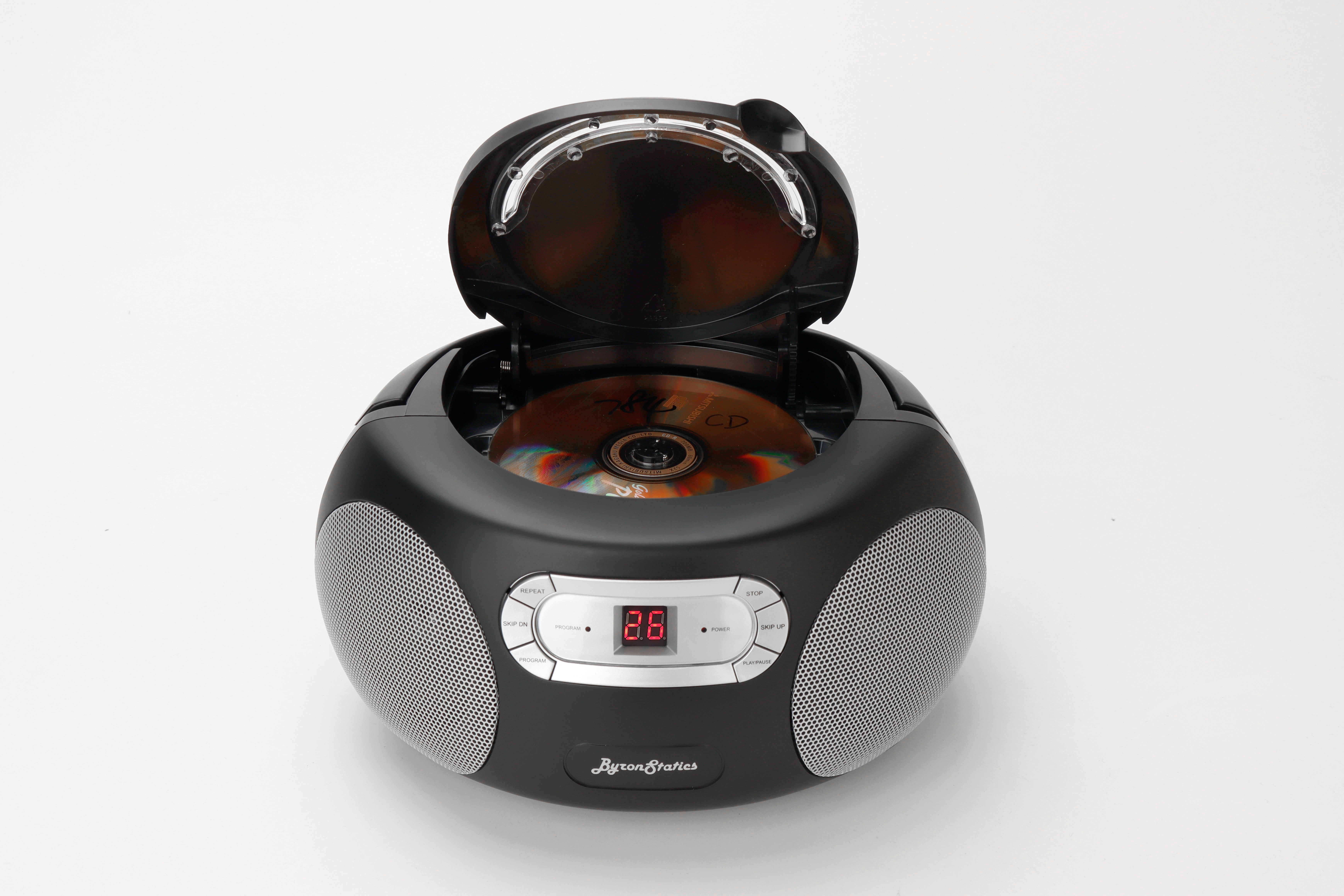 KBB-250 CD lid open top view