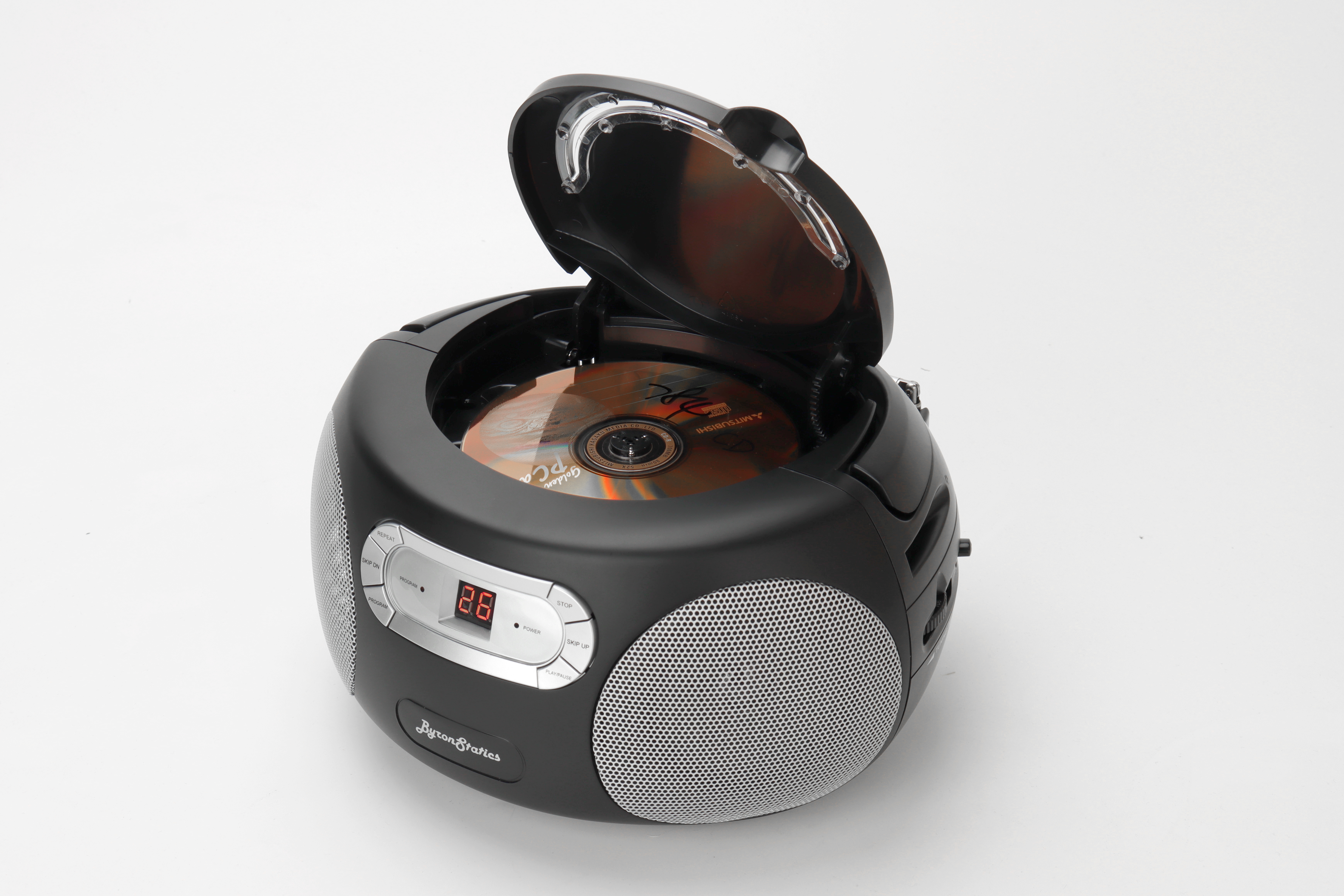 KBB-250 CD lid open front view